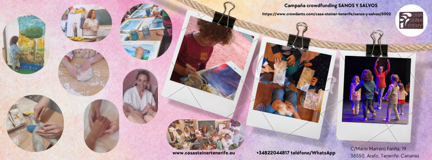 SANOS Y SALVOS CROWDFUNDING CASA STEINER TENERIFE 2025