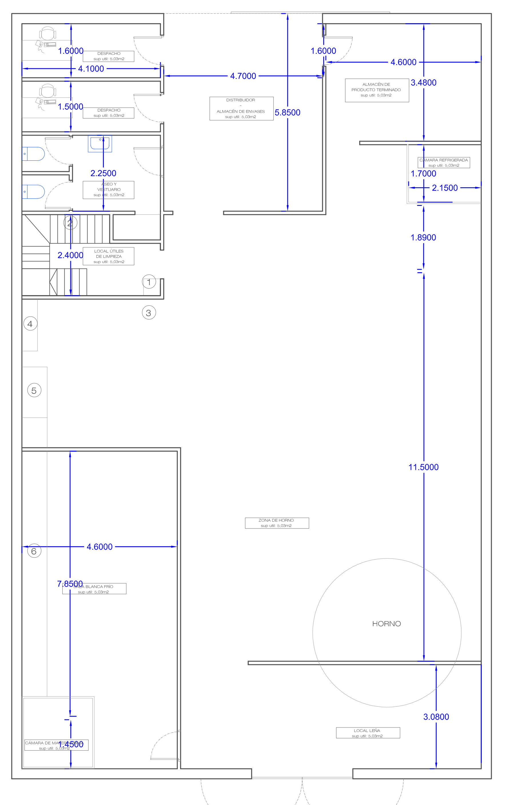 Detalle de instalaciones de dLe&ntilde;a FoodLab